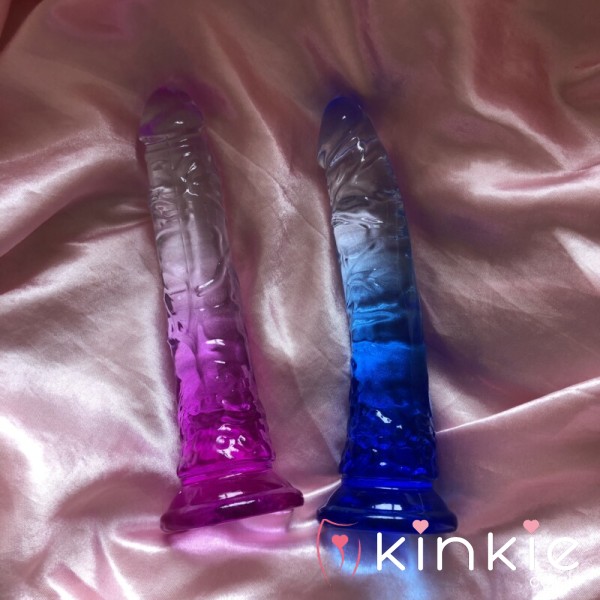 Choose Your Favourite 🤭 Purple Or Blue 8 Inch Di**o 💜💙