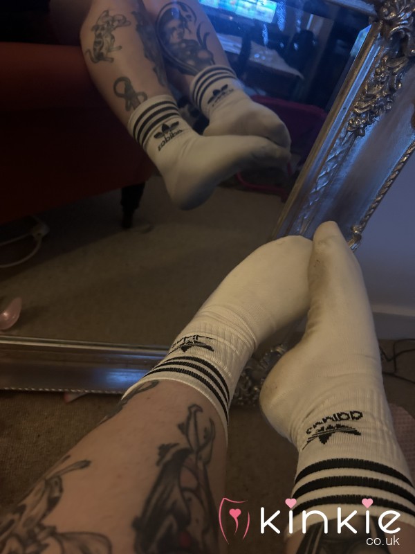 24 Hour White Sport Socks