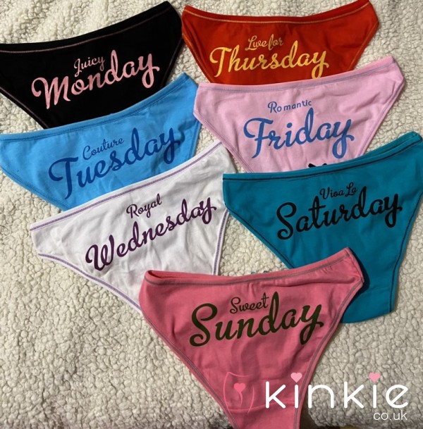 A Week Of Panties