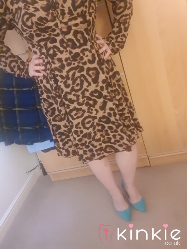 Animal Print Dress.