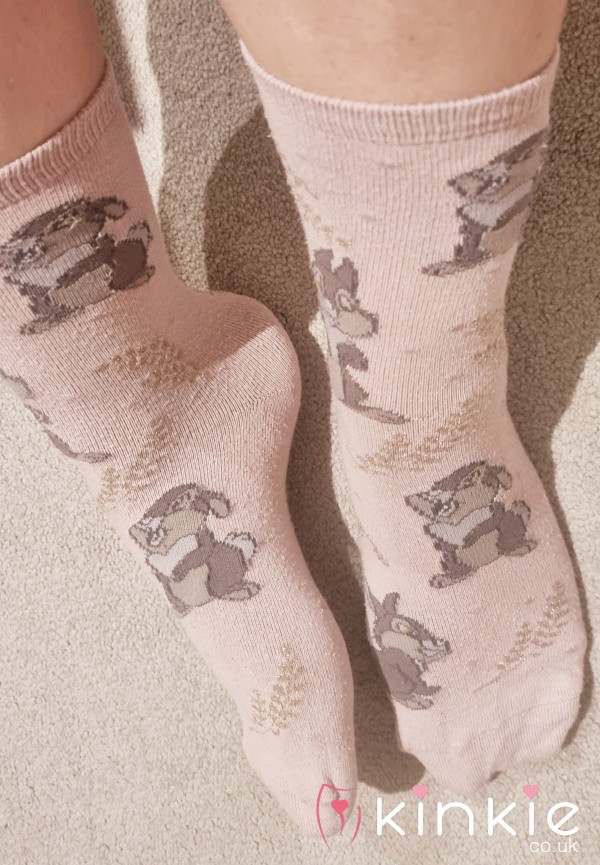 Baby Pink Thumper Socks