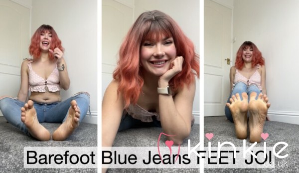 Barefoot Blue Jeans FEET JOI