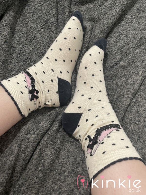 Black And White Crew Socks