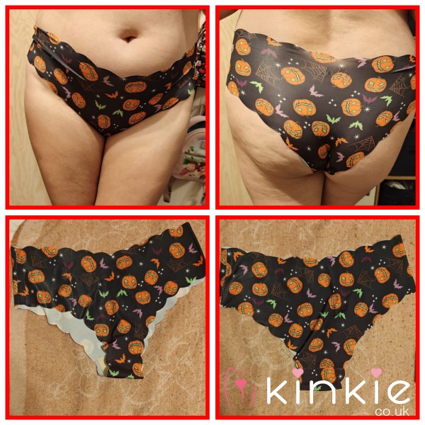 Black Cute Pumpkin Knickers