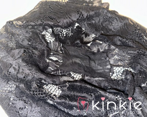 Black Lacy Boxer Style Panties 🍑 😈 48 Hours Wear 😻