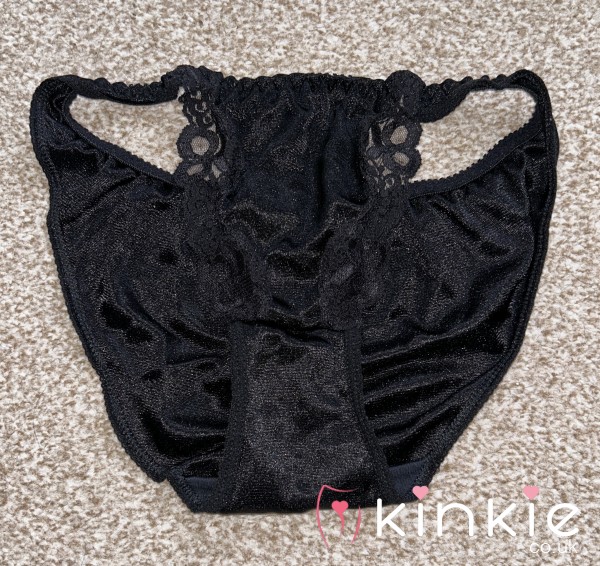 Black Nylon Knickers