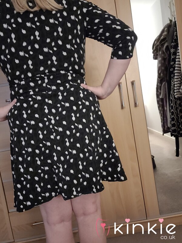 Black Pattern Dress