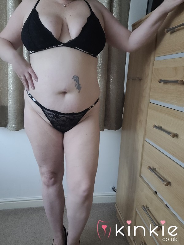 Black Bra And Knickers