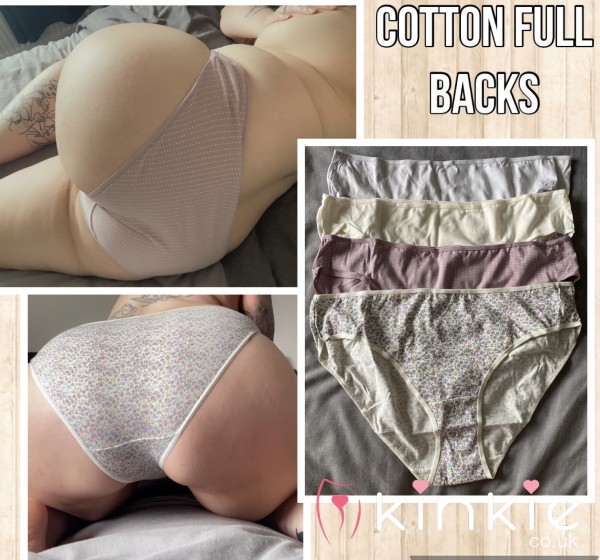 Cotton Full Back Knickers