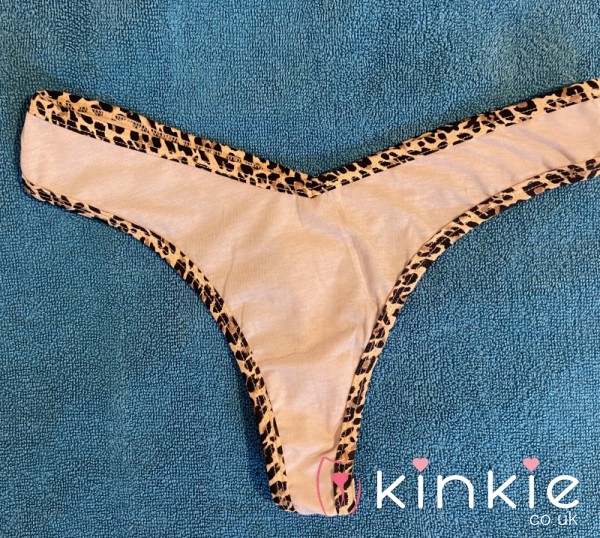 C*m Filled Leopard Thongs