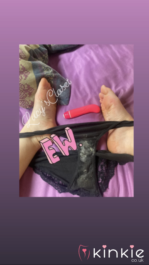 Extreme Wear - Crust Filled Panties 🥵😈 £40