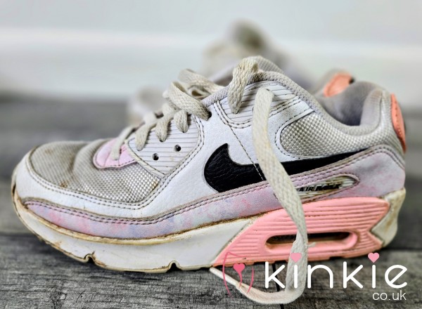 Extremely Well Worn Nike Air MAX Trainer Sneakers For You Foot Fet**h Slaves, Very Worn Very Loved And Lived In!!