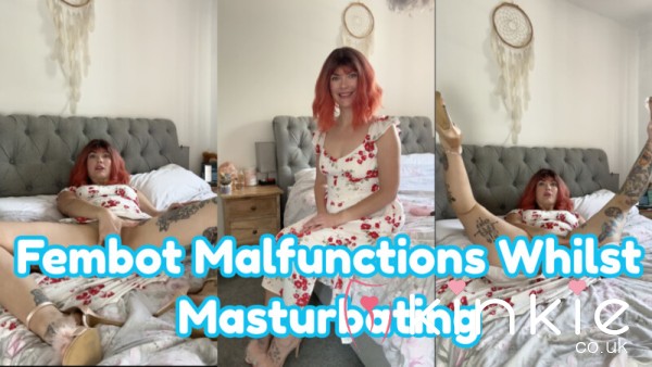 Fembot Malfunctions Whilst Masturbating