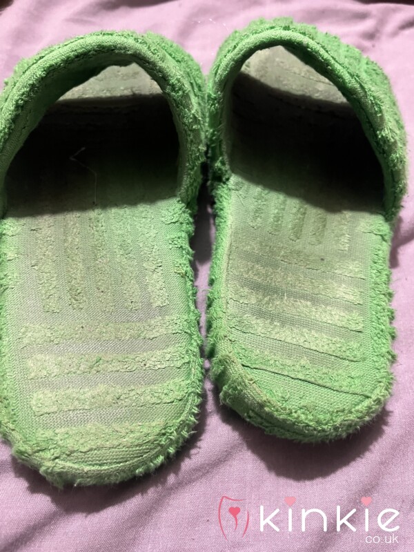 Filthy Green EGO Slippers Slider Style Size UK5