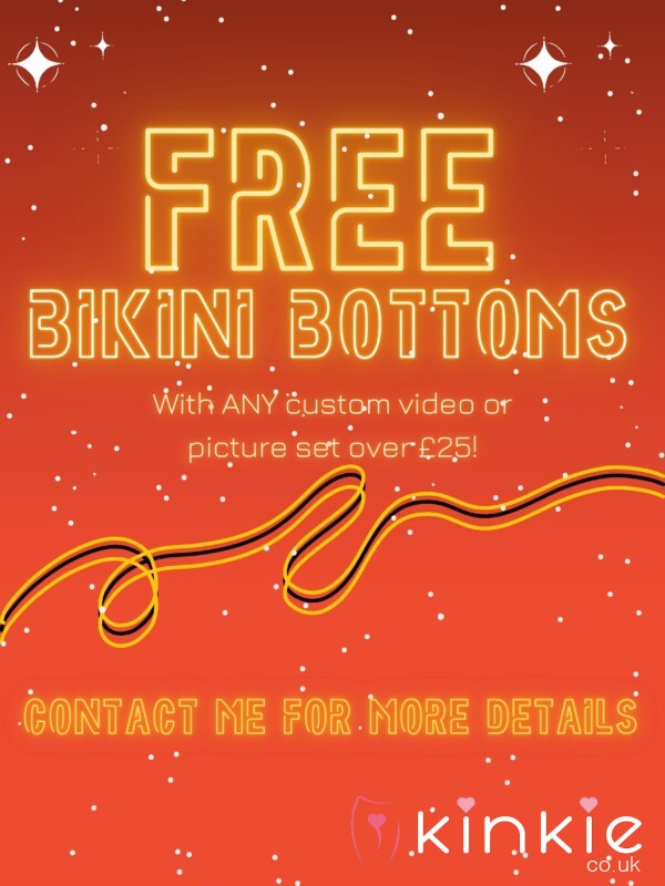 Free Bikini Bottoms With £25 Custom! (5 Mins)