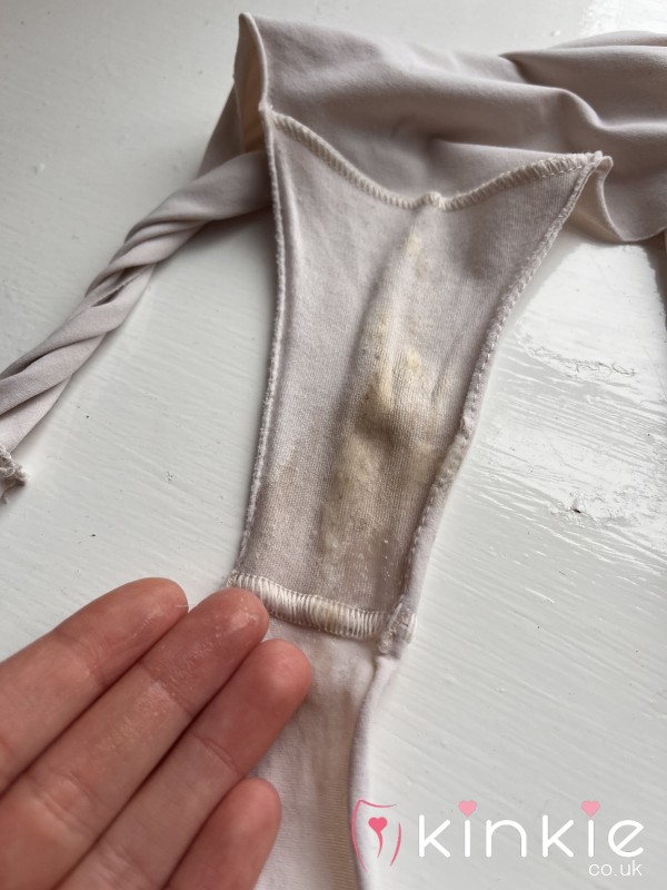 Fresh C*m On Used Panties Quick Orgasm Size S