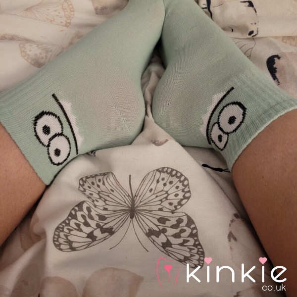 Green Ankle Socks