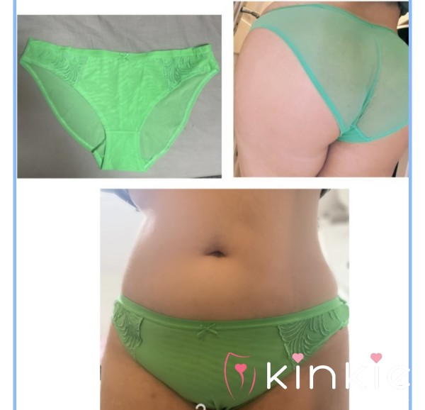 Green Full Brief Panties