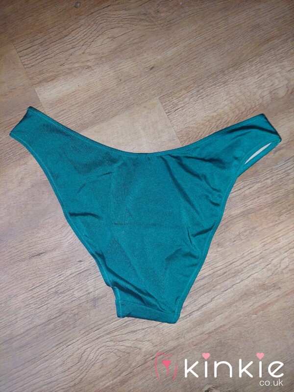 Green Oversized Bikini Bottoms