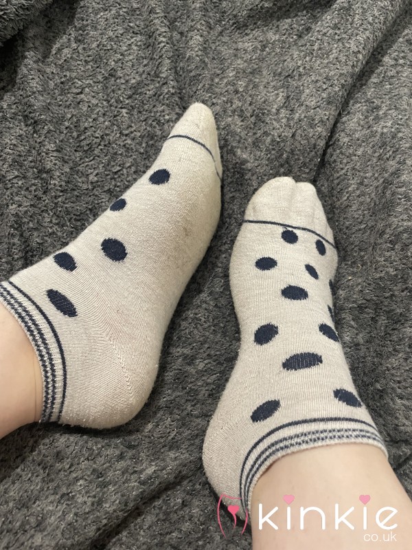 Grey Ankle Socks