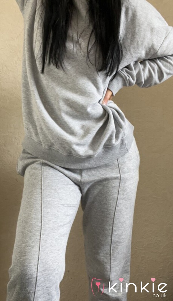 Grey Chavvy Tracksuit Set Worn For You 🥵🤫