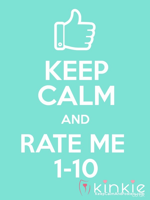 It's Time To Rate Me