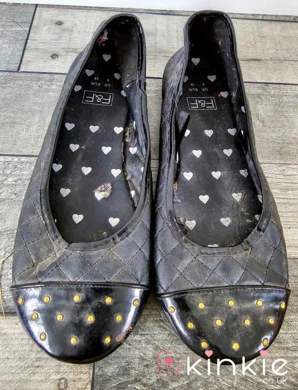 Ladies Ruined Flat Shoes For You Foot Fet**h Buyers And Lovers