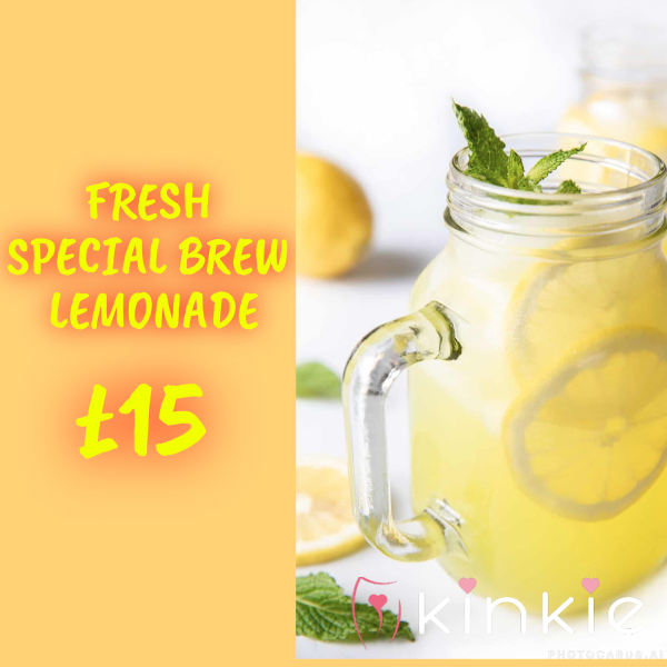 Fresh Lemonade For Sale ! - Mistress Alex Freshly Squeezed 500ml Lemonade - Special Brew - Large Size