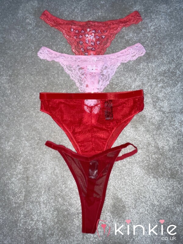 Luxury Velvet And Lace Panties And Thongs 🌹