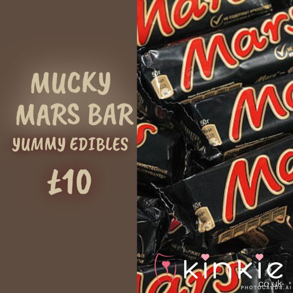 Mucky Mars Bar For Sale.... Coated In Me!