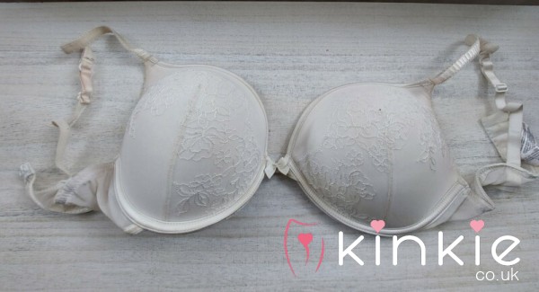 My S**y Used White 36D Bra