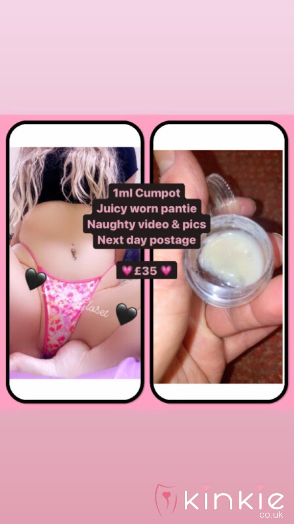 💗🖤 New Naughty Package💗🖤 Worn Pantie, Juicy C*mpot, Pics, Video & Next Day Post ➡️ £35