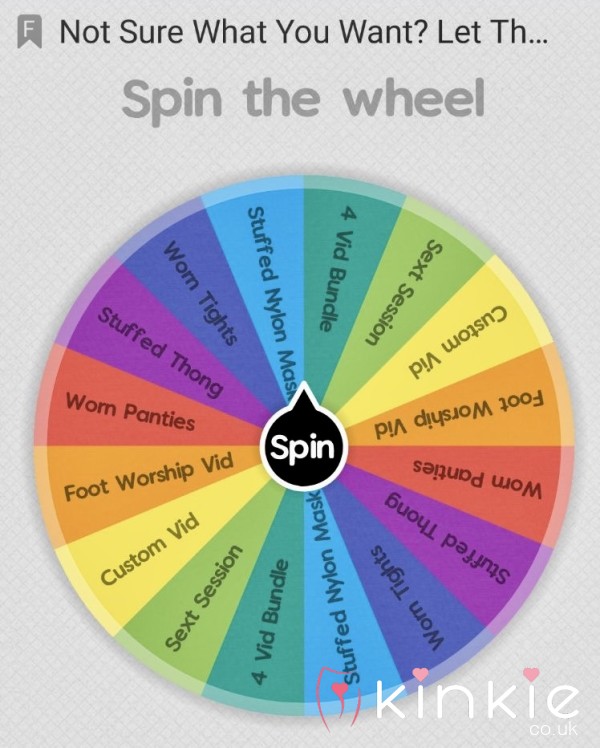 Not Sure What You Want To Buy…Let The Wheel Decide 😁