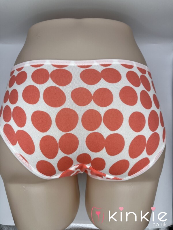 Orange Spotted Panties