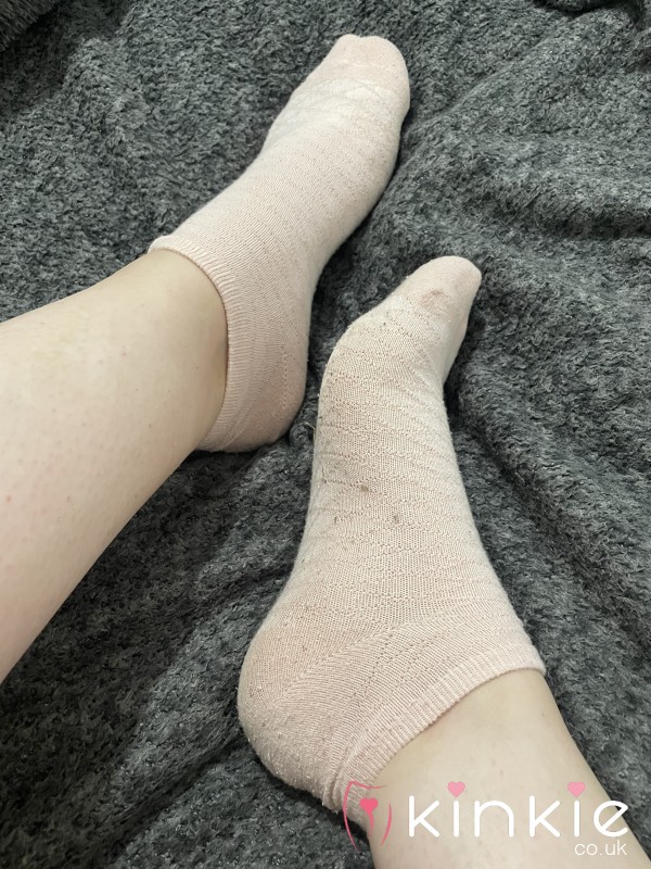 Pink Ankle Socks