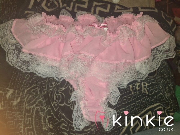 Pink Frilly Sissy Panties