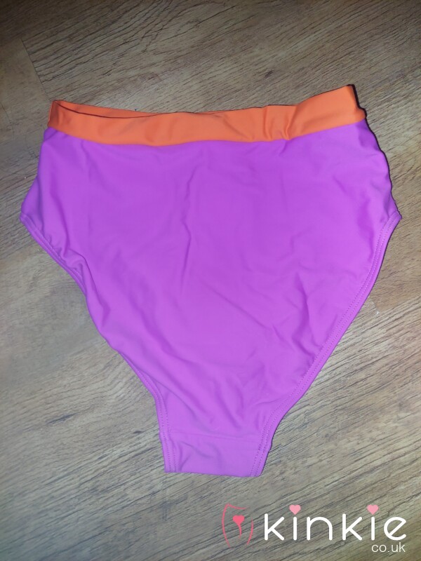 Pink & Orange Bikini Bottoms