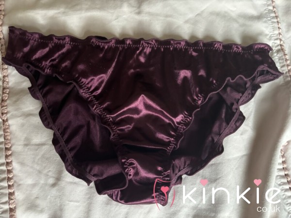 Red Wine 🍷 Satin Panties