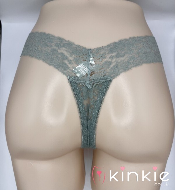 Rhinestone Embellished S**y Thong