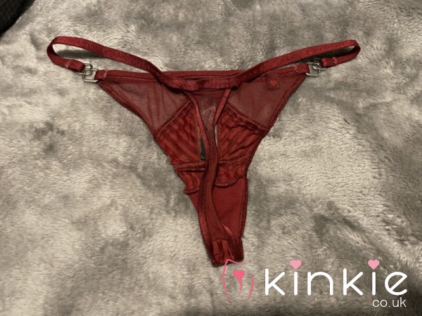 S**y Burgundy Thong