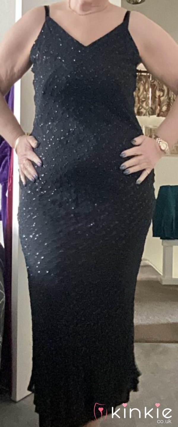 S**y Sparkly Blk Dress