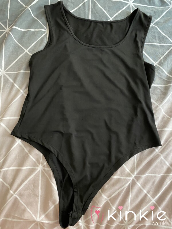 Simple Black Bodysuit