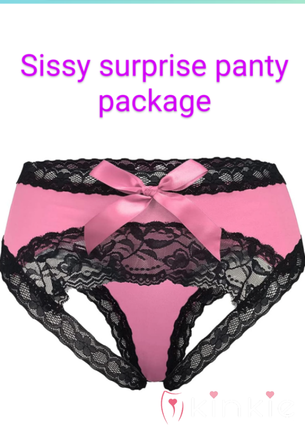 💖🩷💝 Sissy Surprise Panties 💖🩷💝