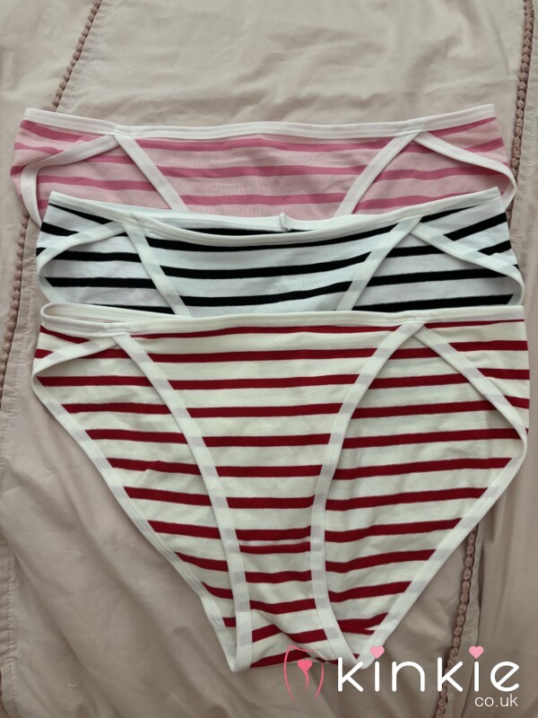 So Fresh! Striped Tangas