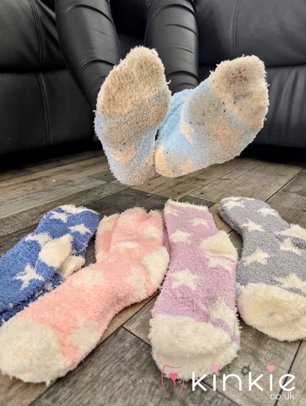 Star Fluffies ! - Dirty, Smelly, Well Worn Sweaty Fluffy S...48 Hour Wear - Choose Your Pair From My Drawer