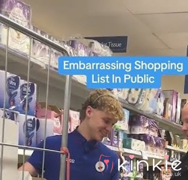 Sub Humiliation Listing #10 - Supermarket Shopping Trip....I Need Some Specific Shopping Done