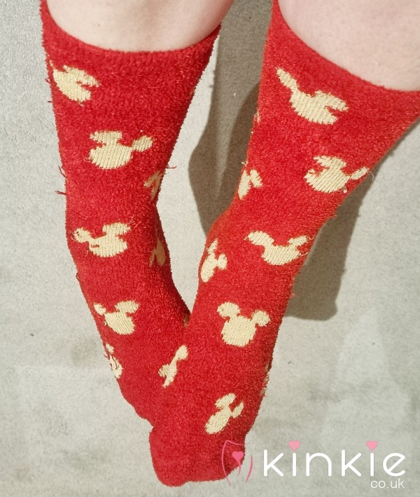 Thick Fluffy Disney Socks