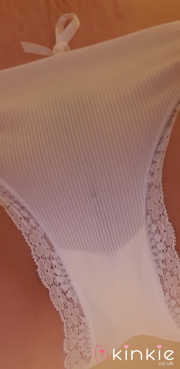 Creamy White Nylon Knickers