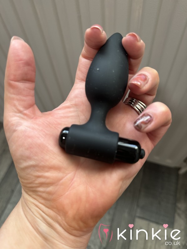 💦USED BLACK VIBRATING Bu*t PLUG💦VAC SEALED READY TO LICK CLEAN 💦