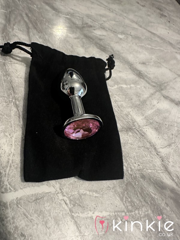 Used Diamonte Jewelled Bu*t Plug